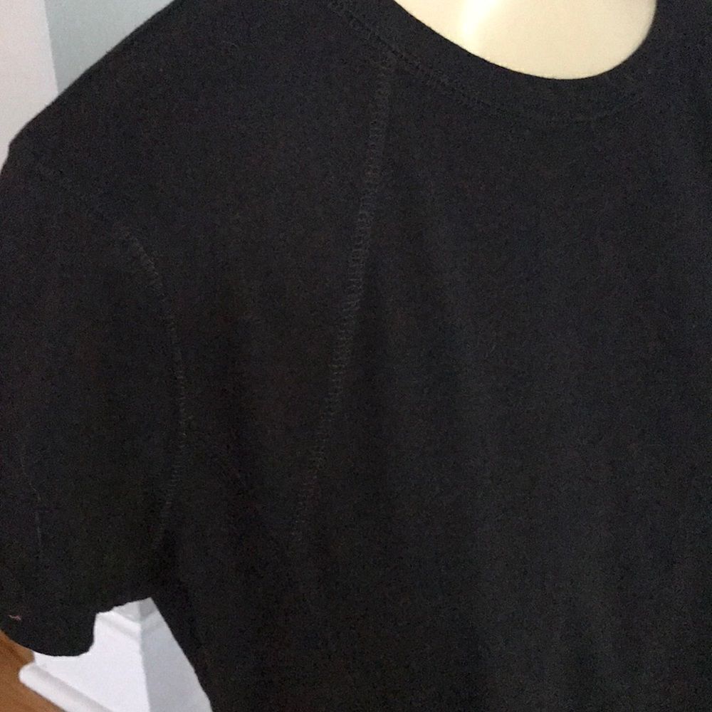Tek Gear black stretch workout tee, medium - Picture 2 of 6